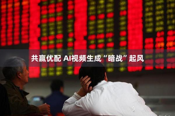 共赢优配 AI视频生成“暗战”起风