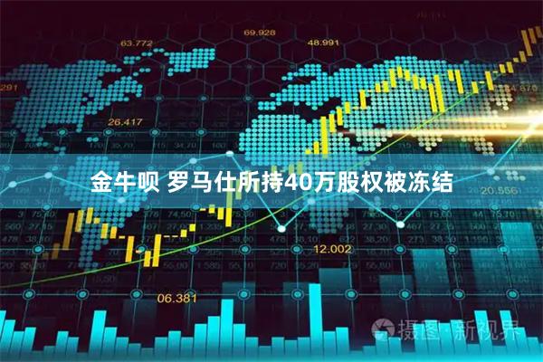 金牛呗 罗马仕所持40万股权被冻结