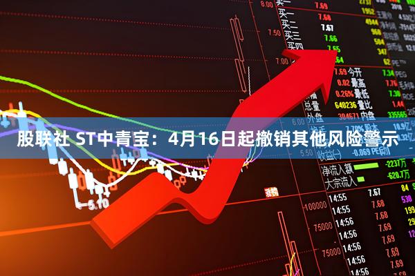 股联社 ST中青宝：4月16日起撤销其他风险警示